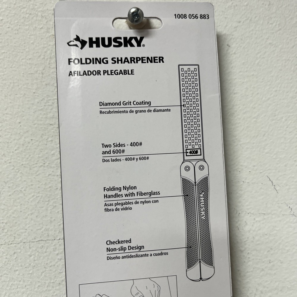 Husky Folding Sharpener (2PK)