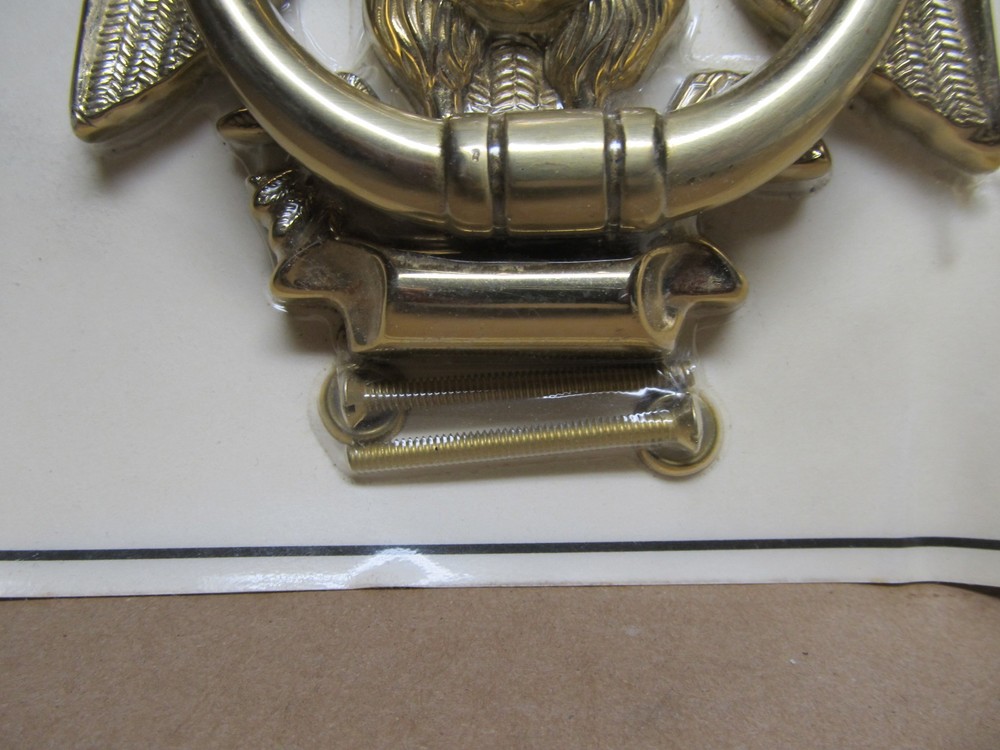Solid Brass Eagle Door Knocker
