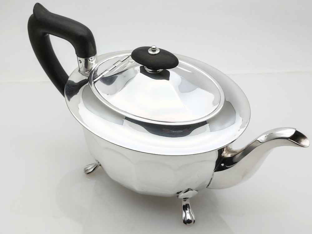 Art Deco Silver Plated Tea Pot EPNS A1 Sheffield Vintage