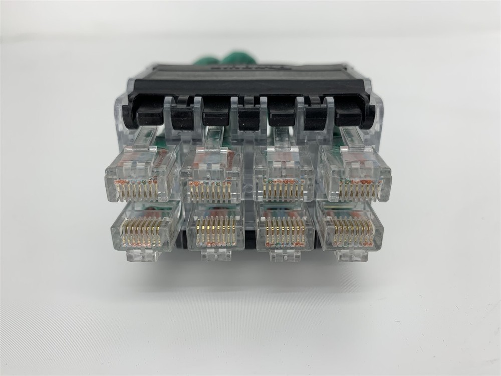 Panduit QuickNet Loose Plug Pack 8-port QPPN8BL - Black