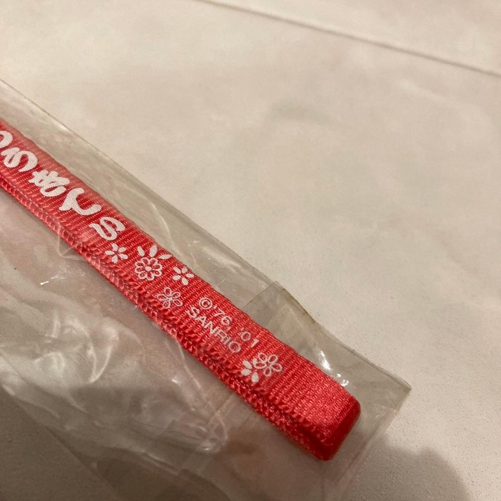 Hello Kitty SMC Beaded Strap Used Nonsale Exclusive