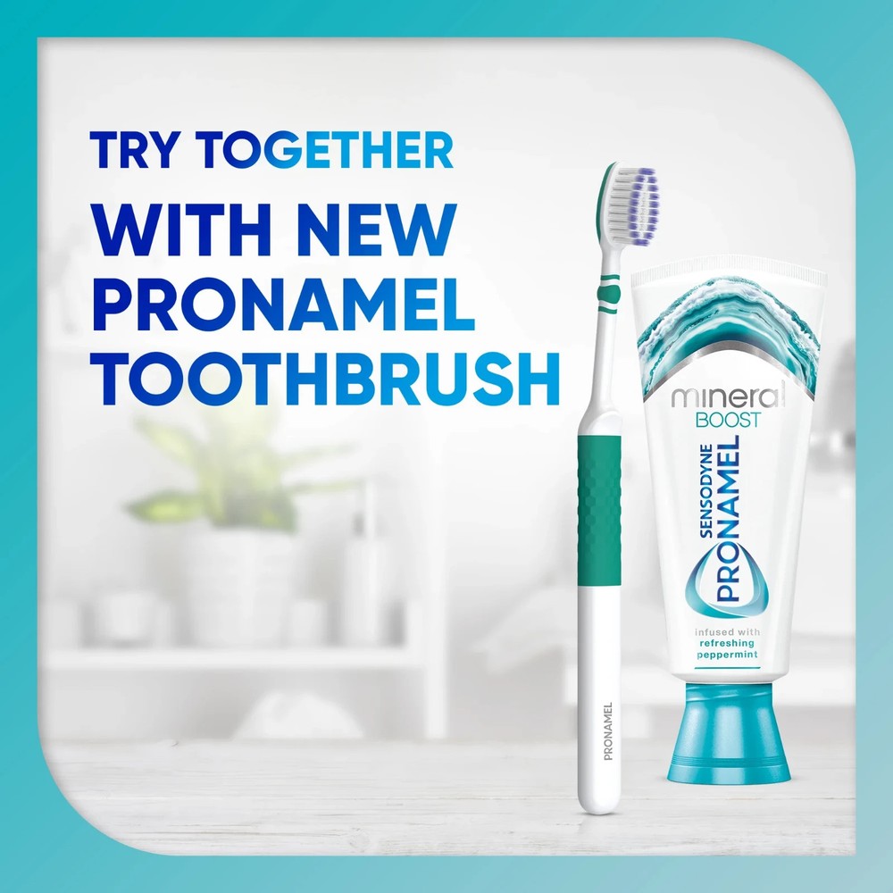 Sensodyne Pronamel Mineral Boost Refreshing Peppermint toothpaste 6 ~ 12 BUNDLE