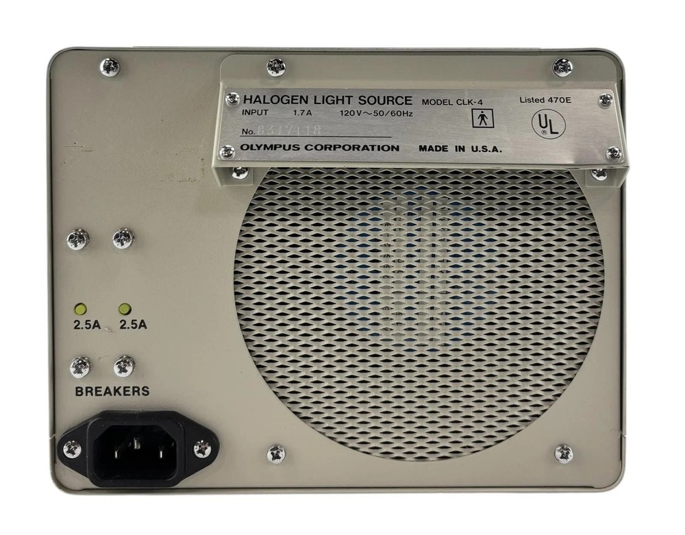 Olympu s CLK-4 Halogen Light Source Endoscope Endoscopy