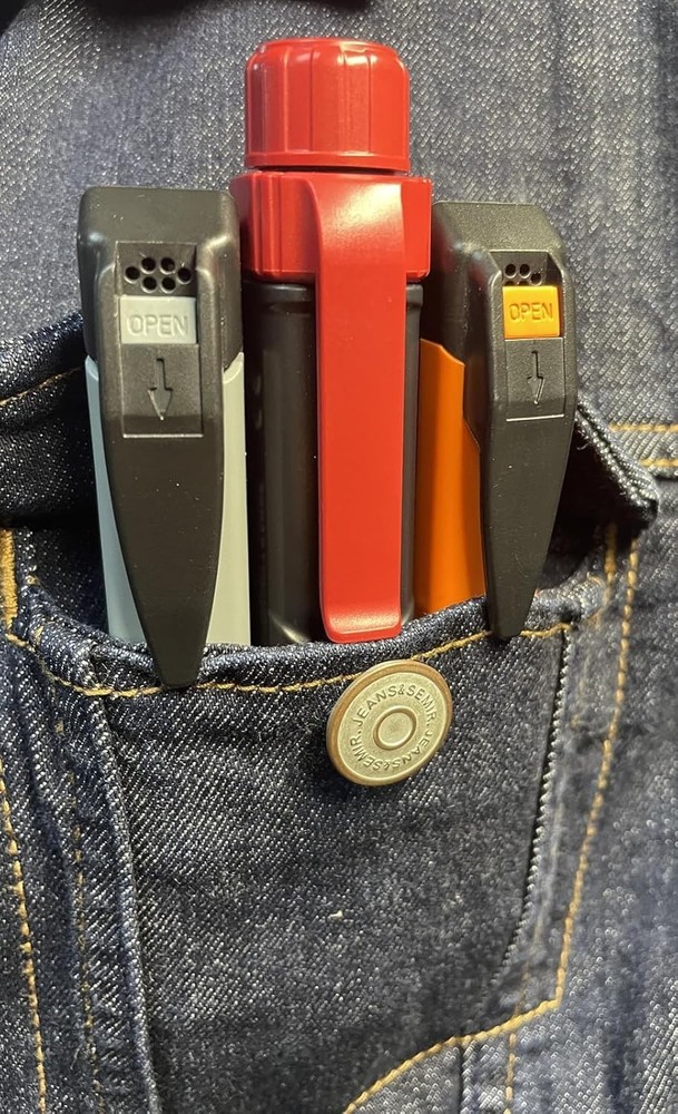 Portable Voltage Detection Tool - Non-Contact, LED Flashlight, 60V-1000V Range
