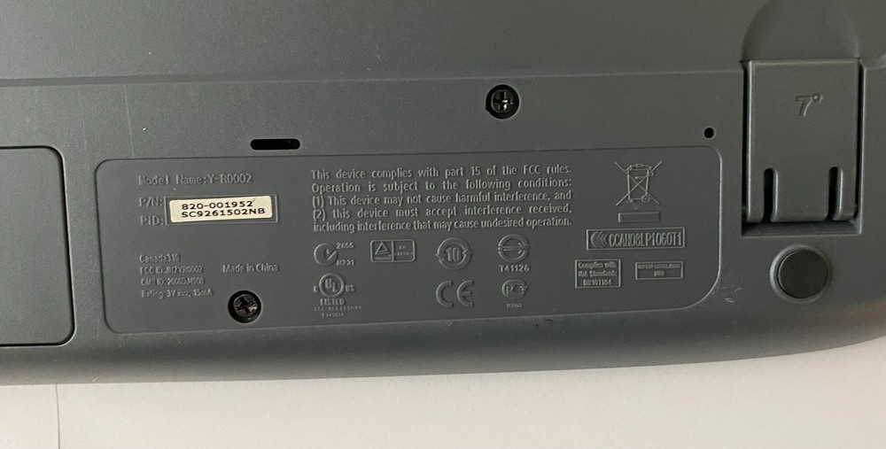 Logitech MK300 Wireless Keyboard No Receiver Untested