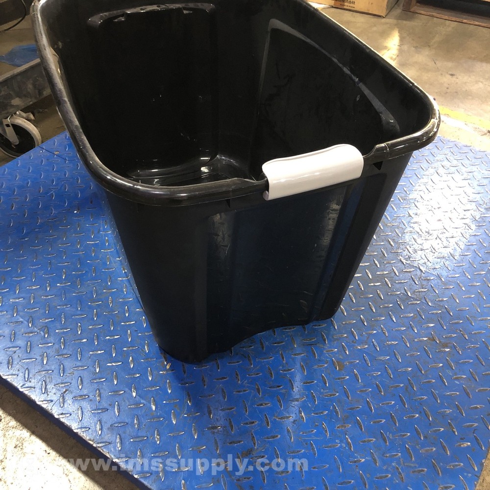 Bella Storage Solution Black 32 Gallon Storage Bin USIP