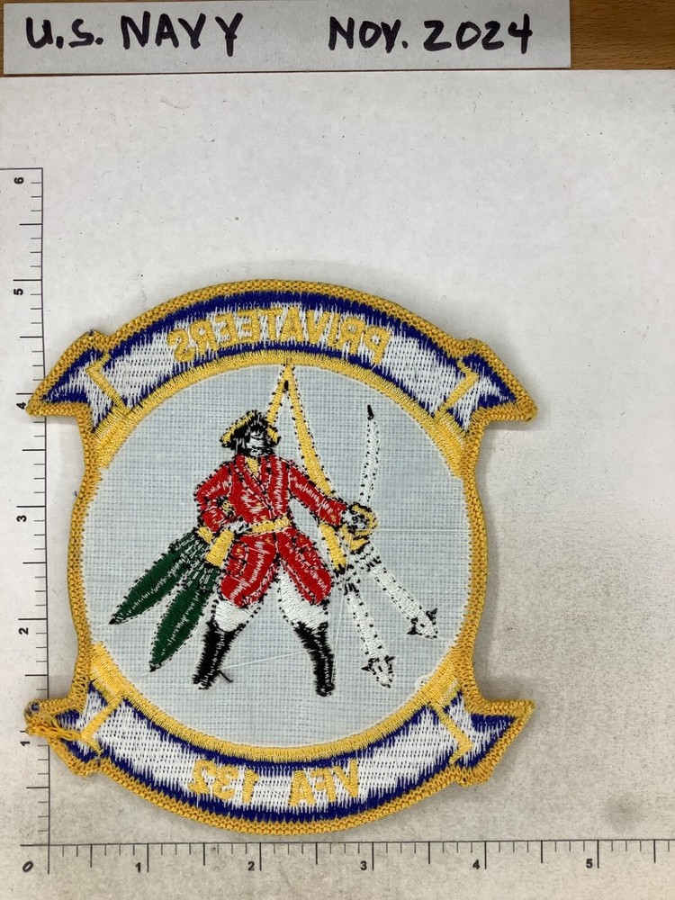 US NAVY VFA-132 PRIVATEERS SQUADRON PATCH