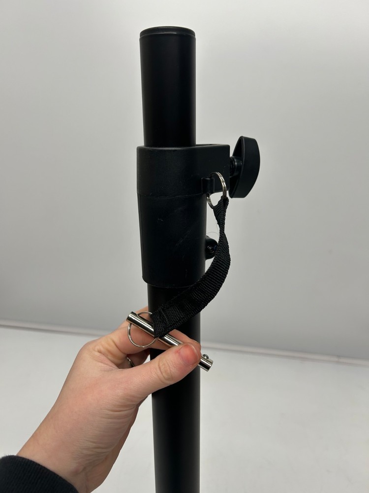 2 Stellar Labs 555-11660 Adjustable Satellite Speaker Pole Stands