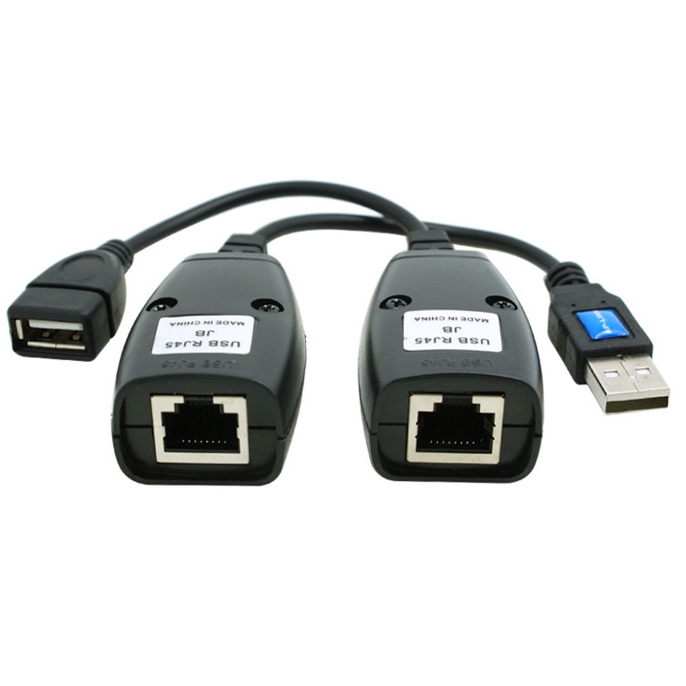 USB RJ45 Cat5e/6 Cable Adapter Set USB 2.0 to RJ45 Interface Connect USB Device