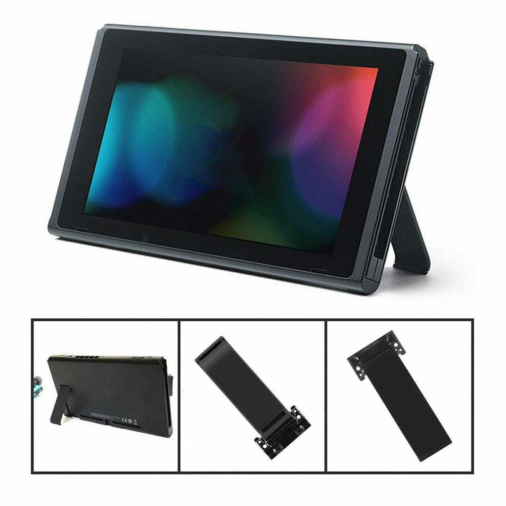 3IN1 for Nintendo Switch Replacement Kickstand Stand Holder Back Bracket + Screw
