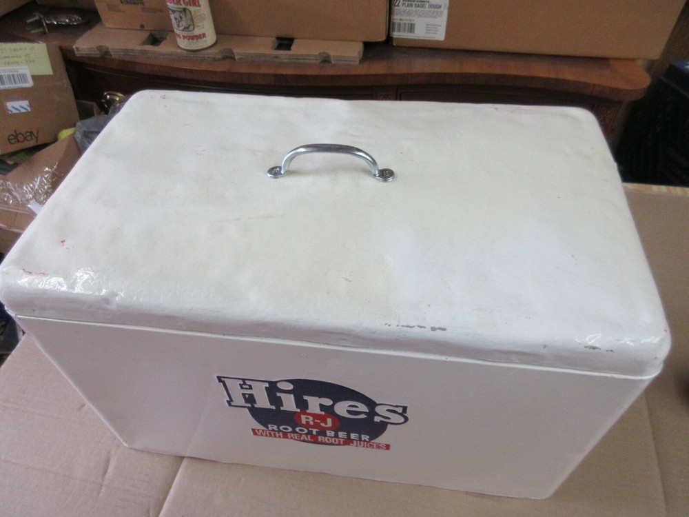 Vintage Hires Root Beer Cooler With Drain