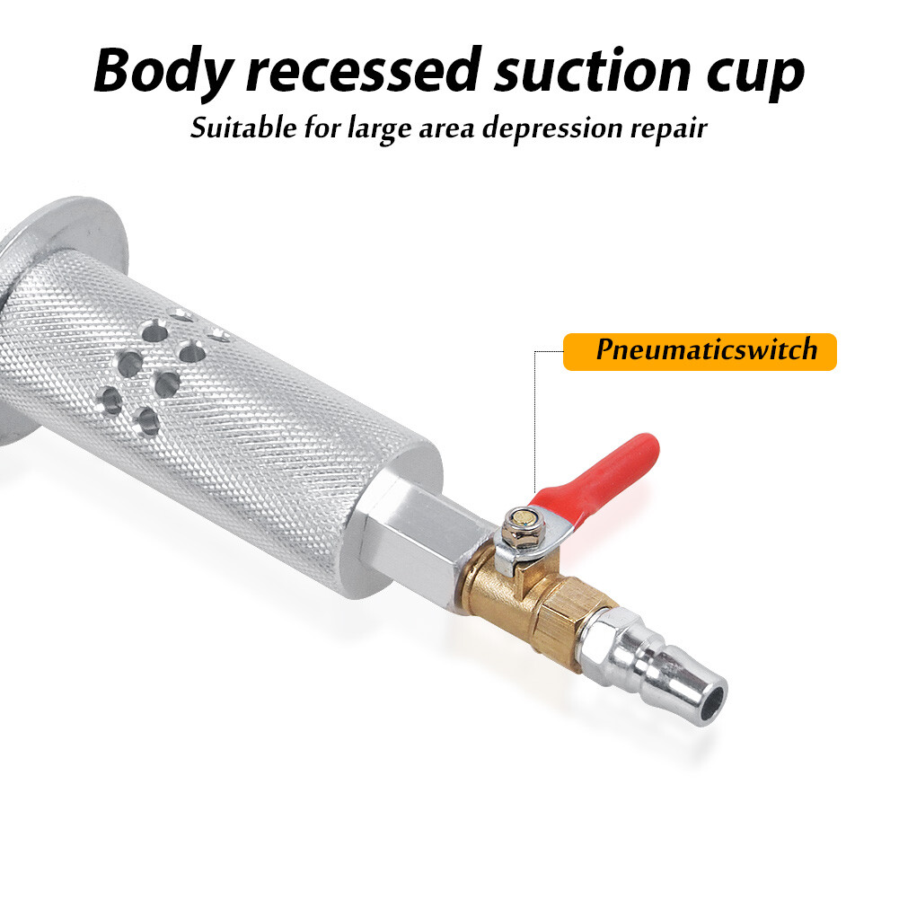 Air Pneumatic Suction Dent Puller Slide Hammer Pulling Car Body Repair Work Tool