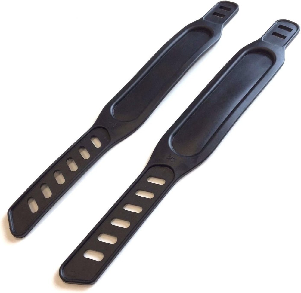 Universal Exercise Bike Pedal Straps | 12" Extra Long Replacement Straps for ...