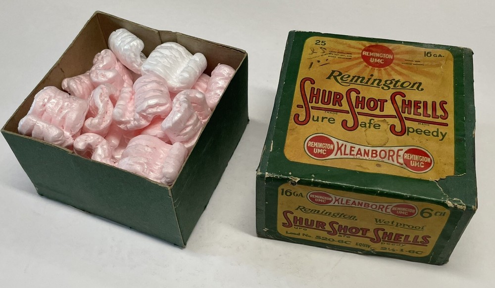 Remington 16 GA Kleanbore Shur Shot Shells, 2 Piece Empty Shell Box.