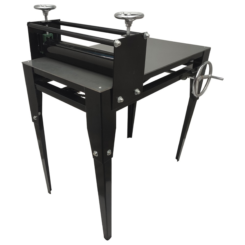 Black Tabletop Adjustable Ceramic Clay Plate Machine Slab Roller for Clay