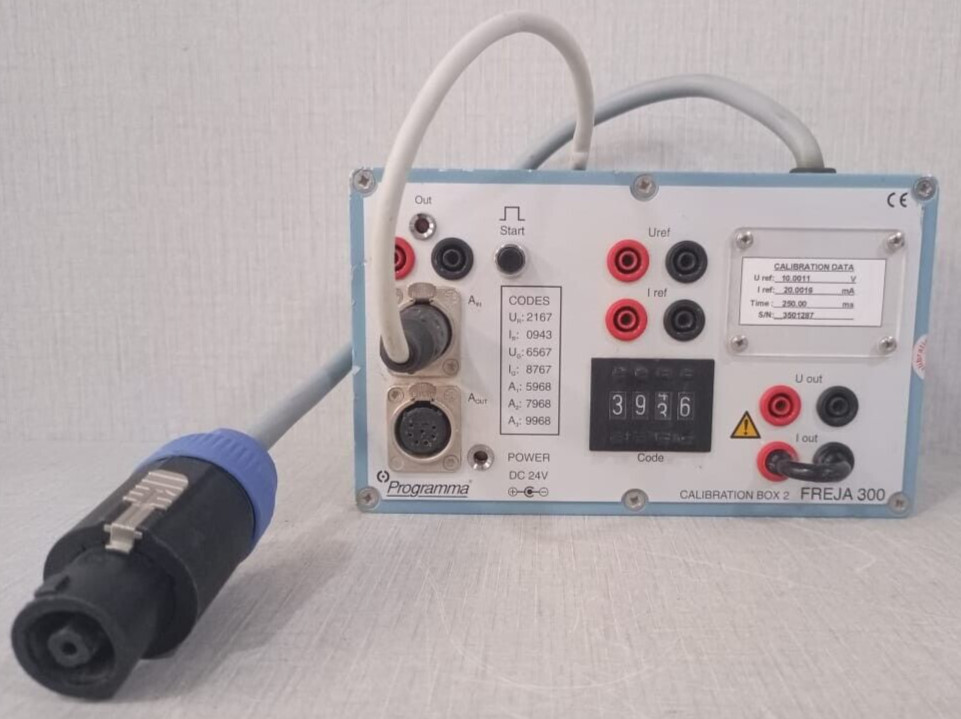 Programma FREJA 300 Calibration Box 2