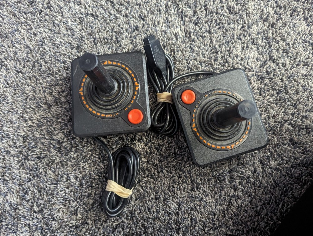 Atari Console with Controllers CX-2600A Missing Power Cable