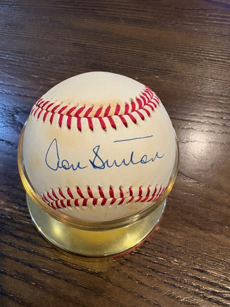 DON    SUTTON        HOF/DODGERS     SIGNED     BASEBALL