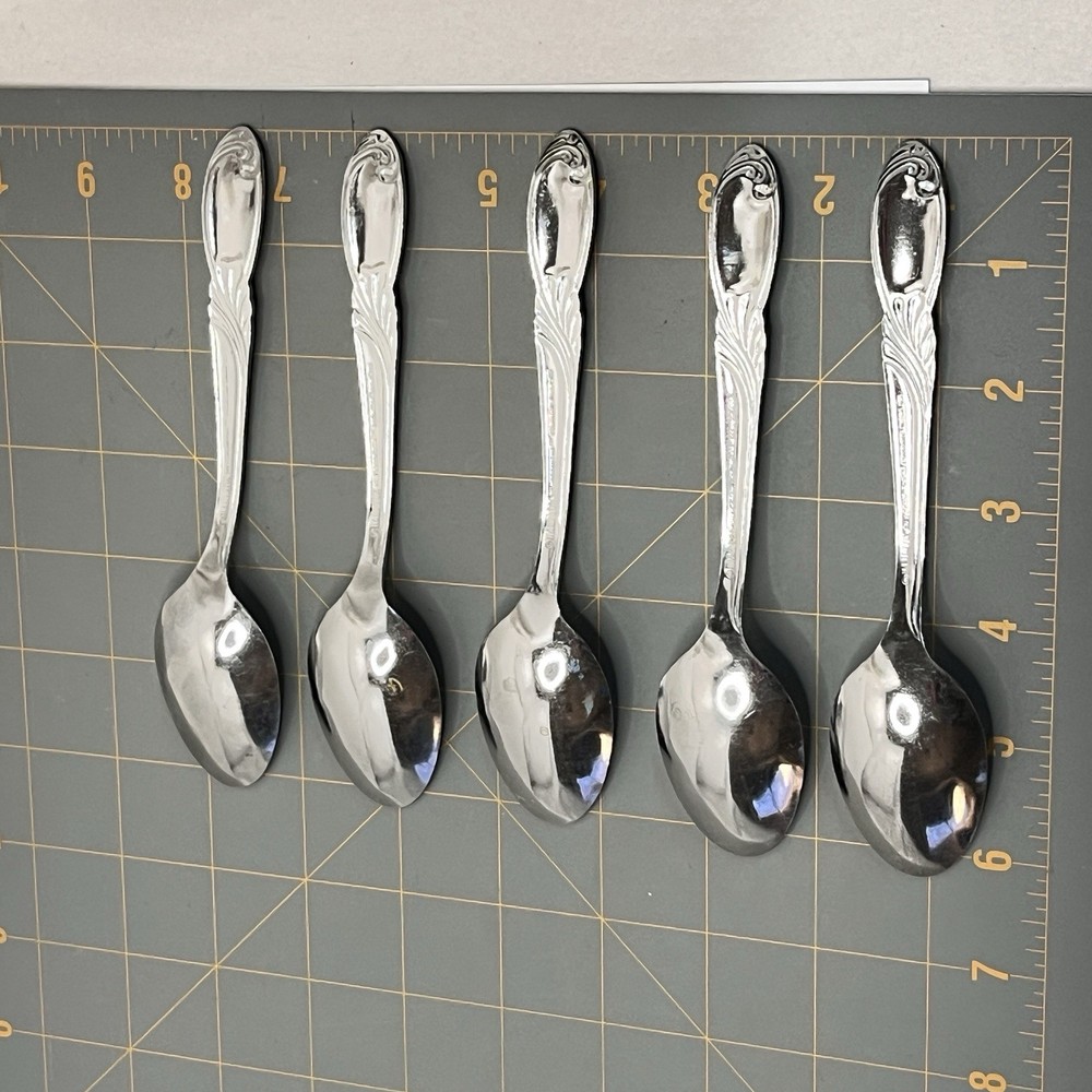 28 PIECES Hampton Silversmiths Stainless Flatware Danube Pattern fork spoon SL