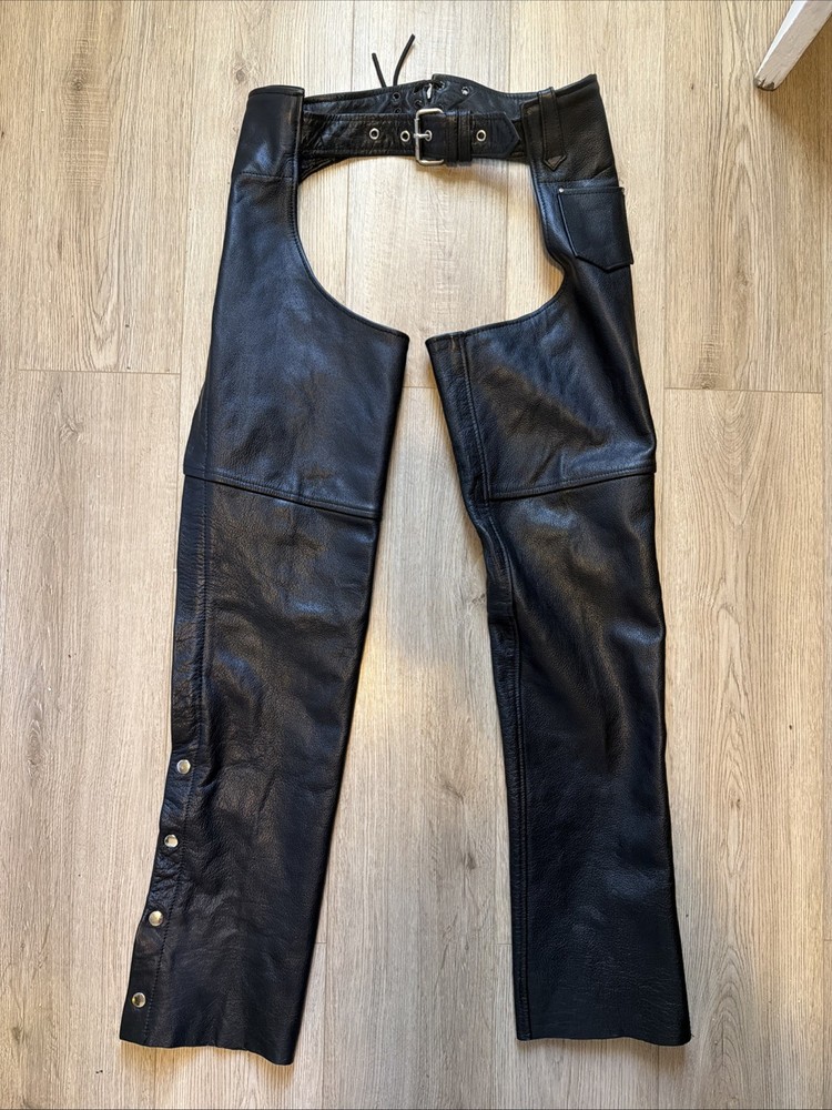 Xelement Women’s Leather Biker Pants