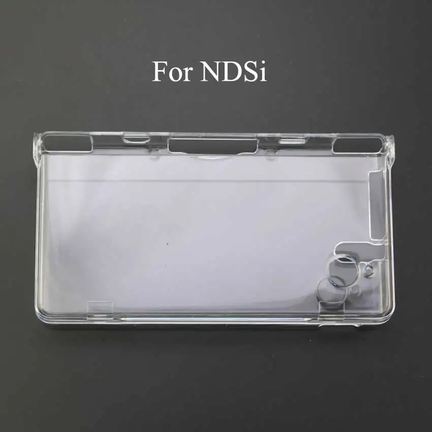 For Nintendo 3DS Clear Snap-on Plastic Crystal Hard Shell Protective Case Cover.