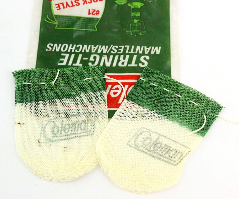 Coleman String Tie Mantles 2 pack New but Opened #21