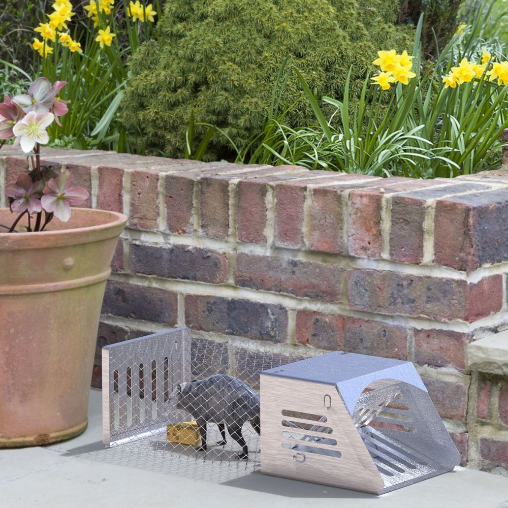 2Pcs Humane Mouse Trap Cage No Assembly Need Automatic Continuous Rat Trap