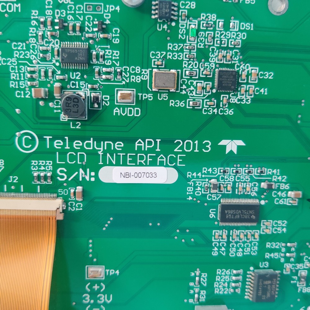 TELEDYNE T400 FRONT LCD INTERFACE PANEL PCA: 06697066970000 REV F