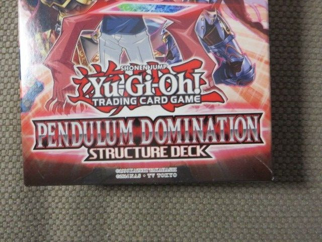 YuGiOh! Pendulum Domination Structure Deck - SDPD - NEW/Sealed - 1st Edition