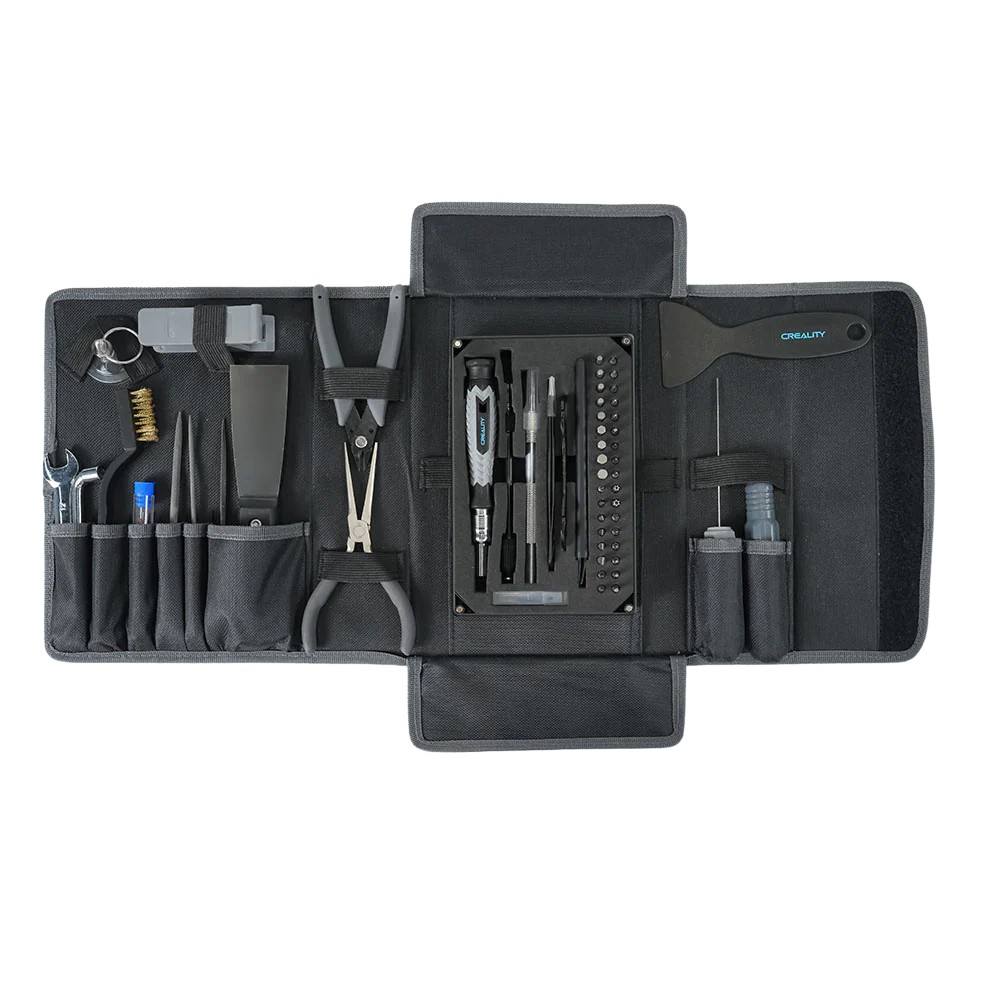 3D Printer Tool Wrap Kit Pro, 74Pcs Assembly/Removal/Filament Tool Wrap Kit