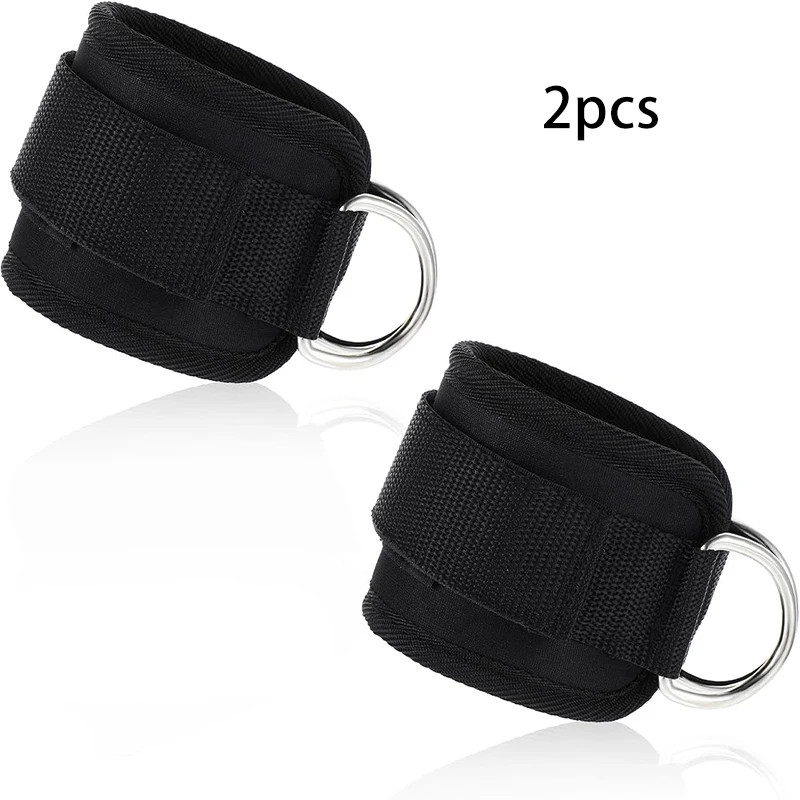 Adjustable Ankle Cuffs for Glute & Thigh Training - Cable Machine Accessories