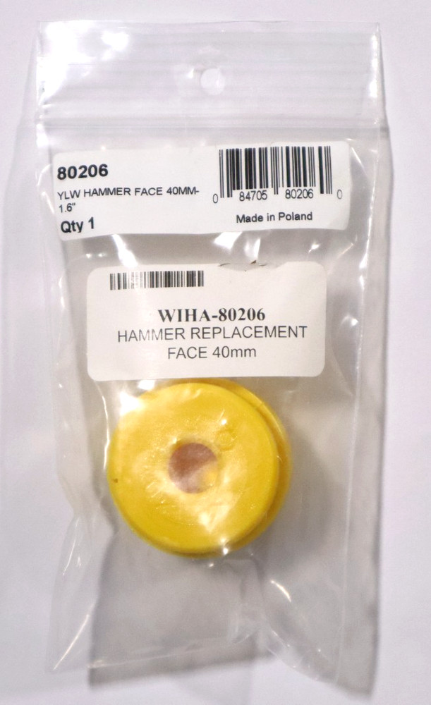 WIHA, 40 mm HAMMER REPLACEMENT FACE 80206