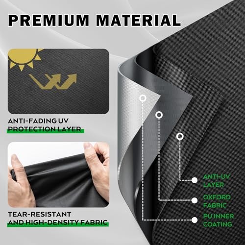 Work Bench Table Cover, Protective Table Cover Rectangular-49"L x 25"D x 26.8"H