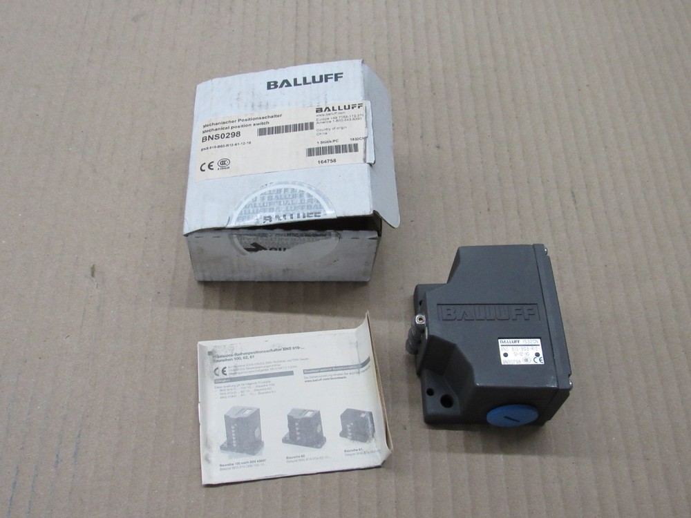 Balluff BNS0298 mechanical position switch BNS 0298