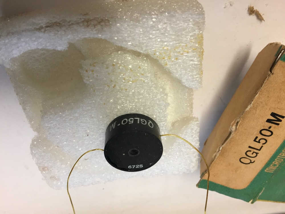 QGL50-M  MICROTRAN 50 MH TOROIDAL INDUCTOR  NOS