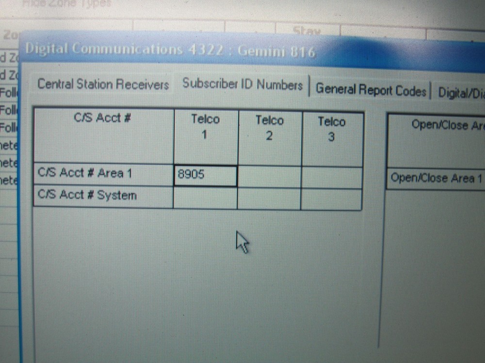 NAPCO GEMINI P816 LOT