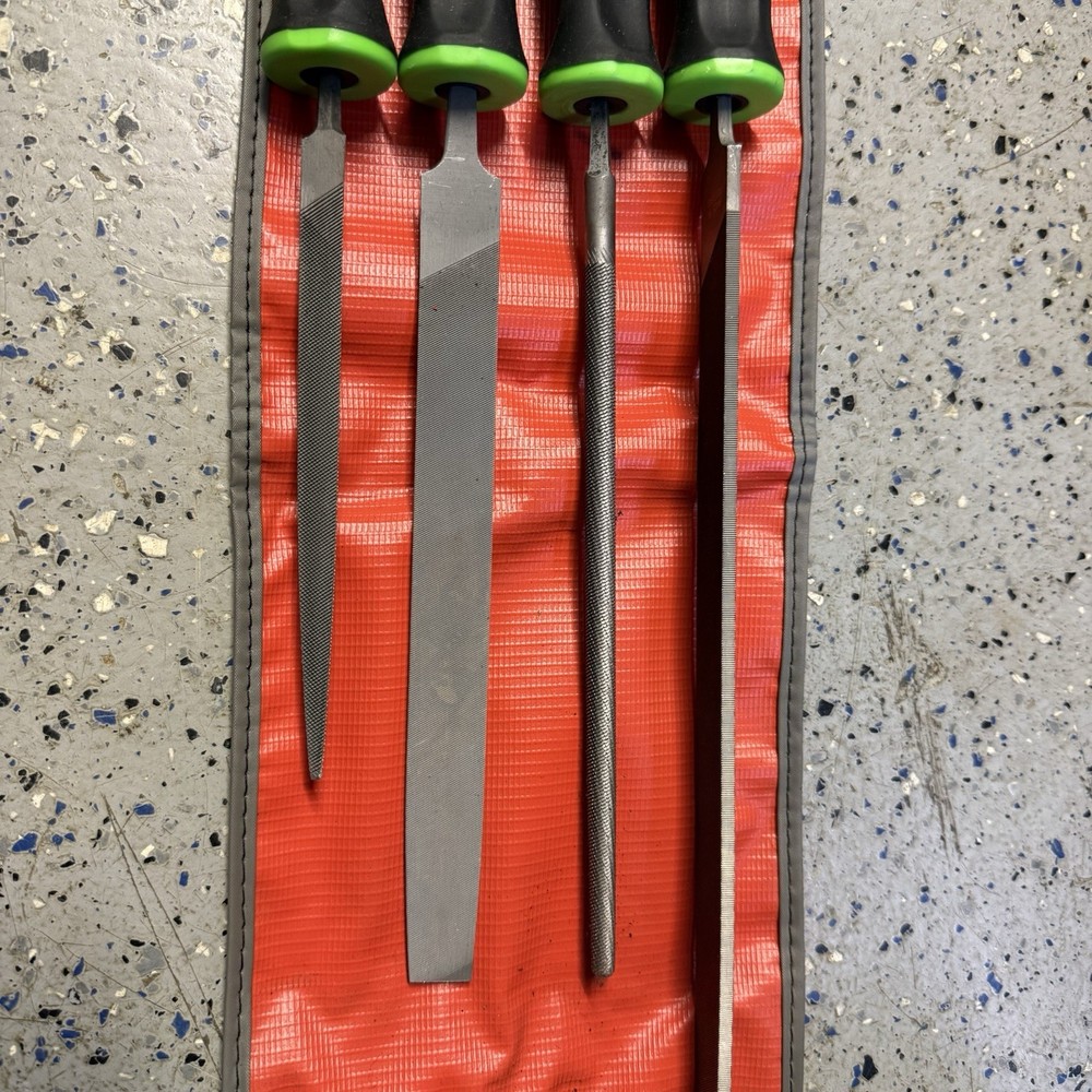 Snap-on 4 Piece File Set. SGHBF500G