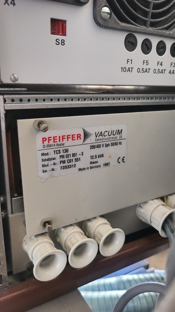 pfeiffer rotary vane vacuum pump pressure controlled system
