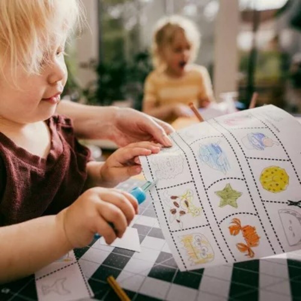Ages 2+ Cut and Learn Activity Book