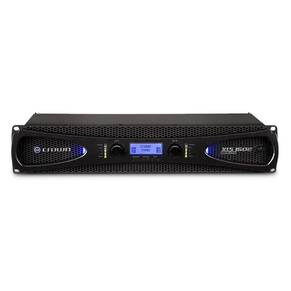 Crown XLS1502 DriveCore 2 Channel 525 Watt 4 Ohm Power Amplifier