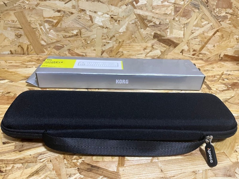 KORG nanoKEY2 USB MIDI Keyboard Controller Black With Case