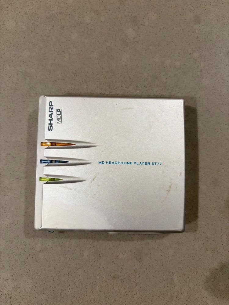 As-is Sharp MD-ST77 Minidisc MDLP Player
