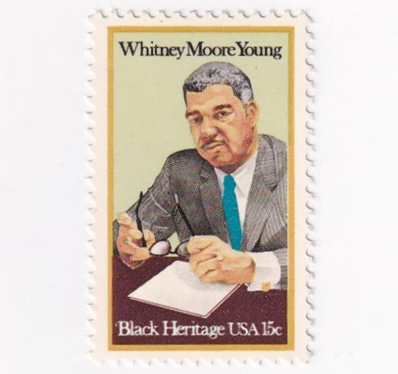 STAMP SCOTT 1875 "Whitney Moore Young Jr" 15 CENT 1981 MNH