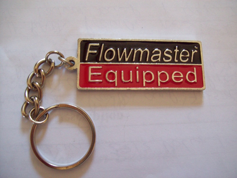 FLOWMASTER EXHAUST  KEY CHAIN .....LAST ONES....TEAM FLOWMASTER