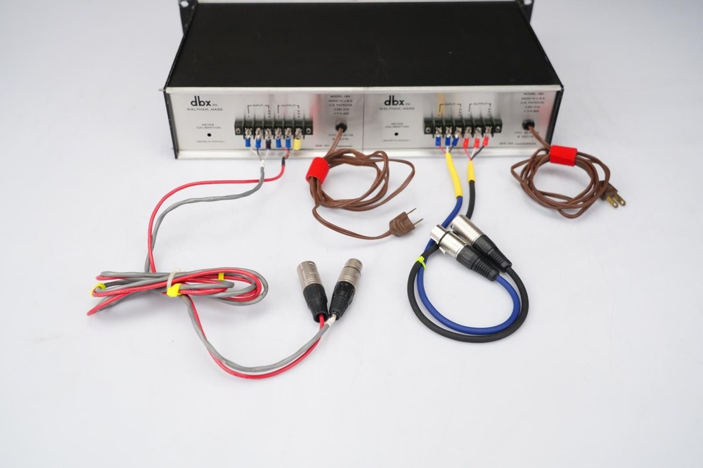 dbx 160VU Compressor Limiter Stereo Pair #59108