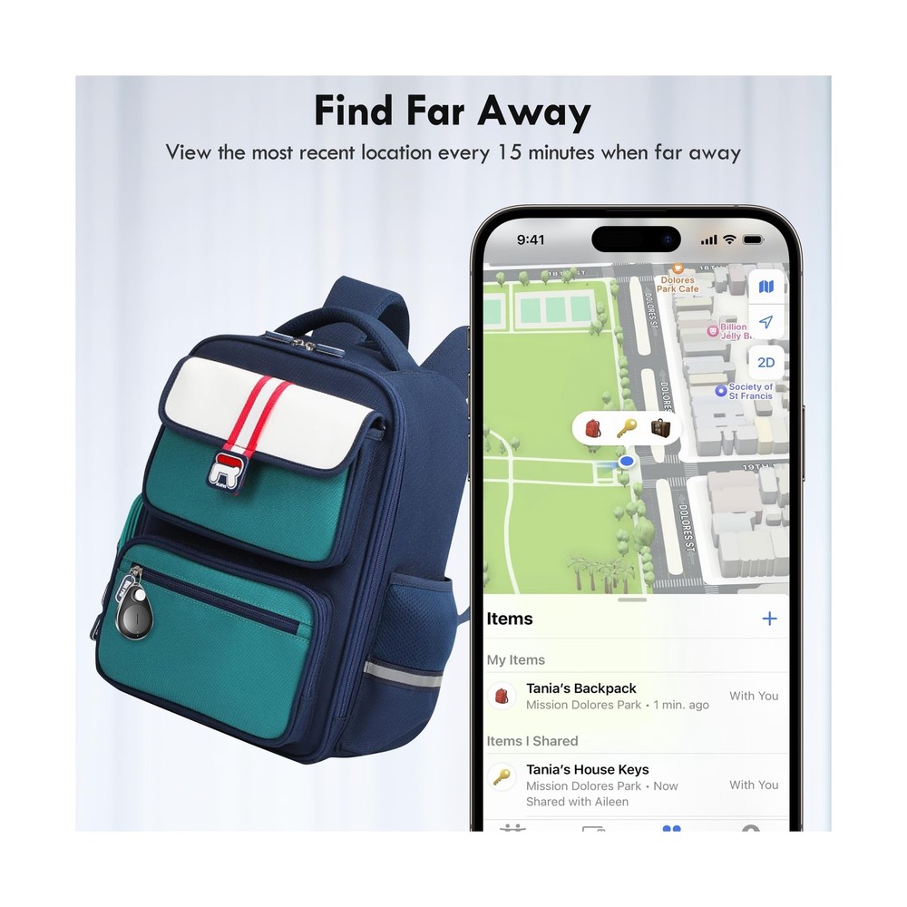 Utag GPS Tracker for Kids Hidden 2 Pack, Bluetooth Tracker Work... FAST USA SHIP