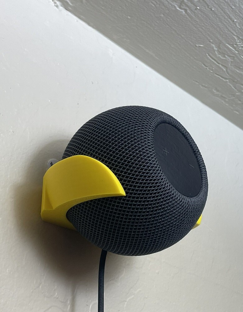 2-Pack HomePod Mini Wall & Corner Mount Bracket Holder Accessory YELLOW!
