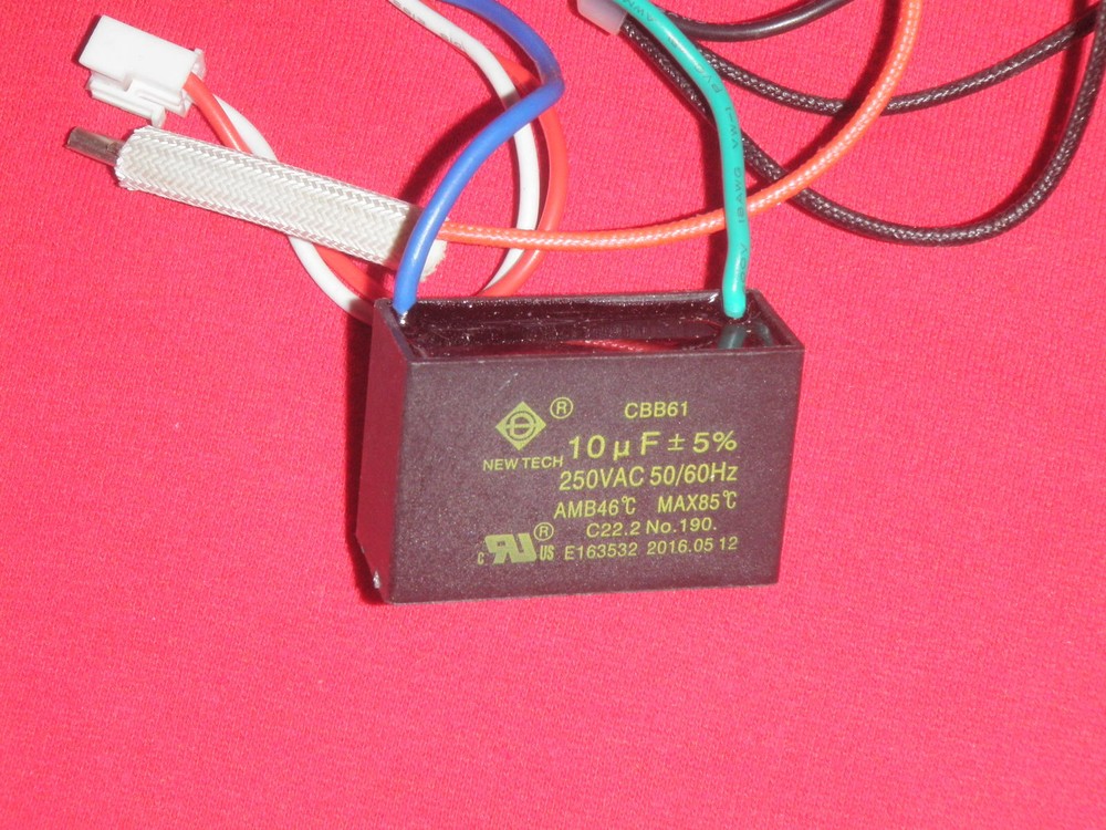 Cuisinart Bread Maker Machine Motor Capacitor Transformer Fuse for Model CBK-100