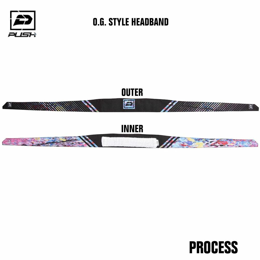 Push Paintball OG Style Headband - Process