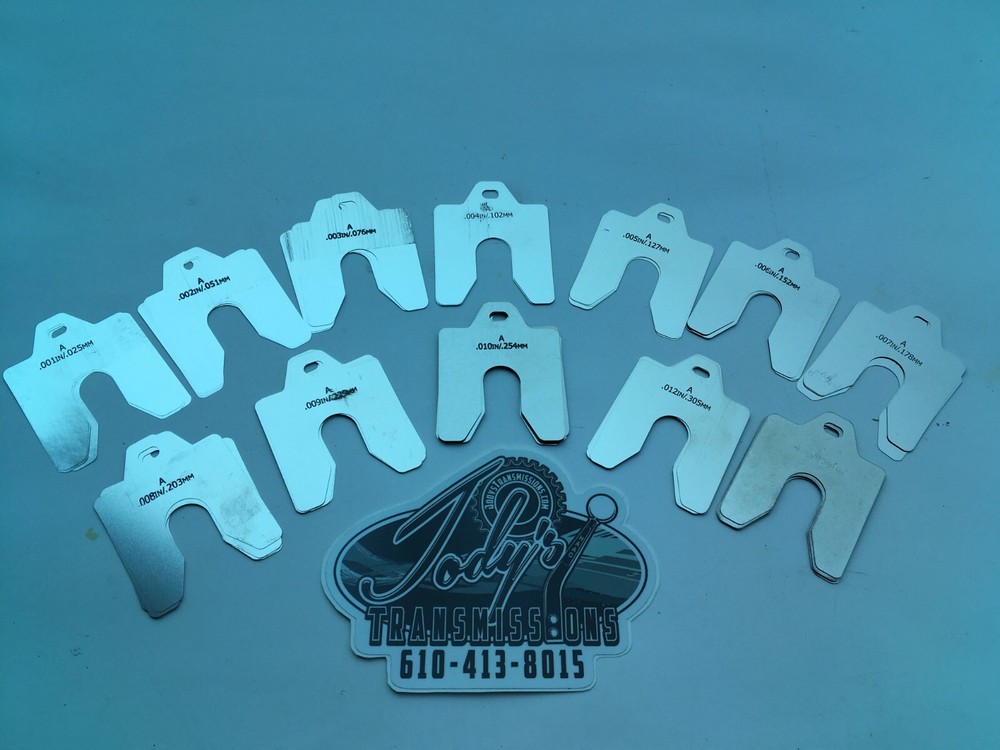 Bellhousing Alignment Parallel Shim Kit Chevy Ford Mopar